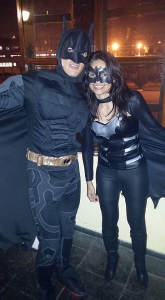 Batman Cavaleiro das Trevas e Batgirl Corpete