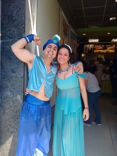 Casal Aladdin e Jasmine Clientes