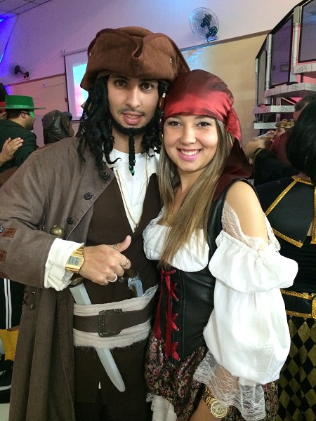 Casal Piratas Jack Sparrow Bucaneira Clientes