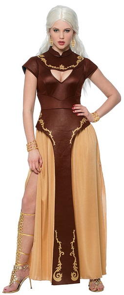 roupa guerreira medieval feminina